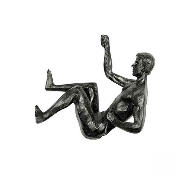 Escultura de Parede Homem Escalando - CS1037 - Casa Cherie